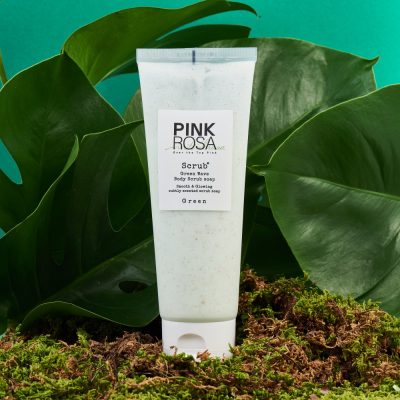 SỮA TẮM TẨY TẾ BÀO CHẾT PINK ROSA GREEN WAVE BODY SCRUB SOAP